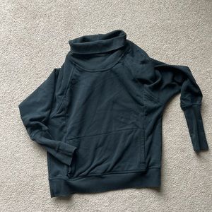 Champion Faded Black Cowl Neck Sweatshirt